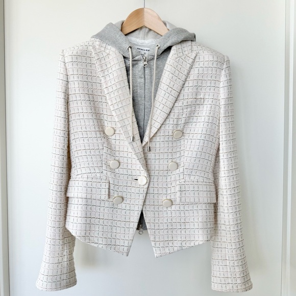 Veronica Beard Ivory Textured Blazer - Picture 7 of 11